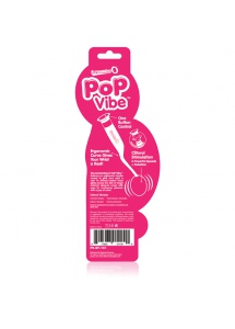 Zabawny Wyprofilowany masażer łechtaczki - The Screaming O POP Vibe  Czerwony