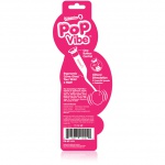 Zabawny Wyprofilowany masażer łechtaczki - The Screaming O POP Vibe  Czerwony