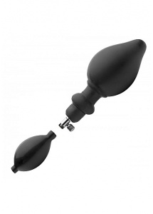 XR BRANDS - KOREK plug analny POMPOWANY