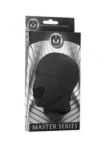 XR Brands Master Series - KAPTUR maska na głowę oczy BDSM