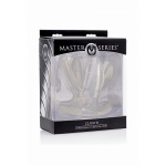 XR Brands Master Series - KOREK RÓŻA analna PLUG rozszerzający 11,5cm