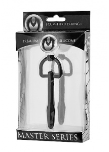 XR Brands Master Series - CEWKA moczowa do penisa PIERŚCIEŃ 5,5cm