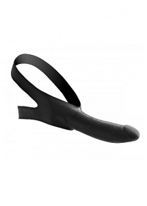 XR Brands Master Series - KNEBEL do ust z dildo 