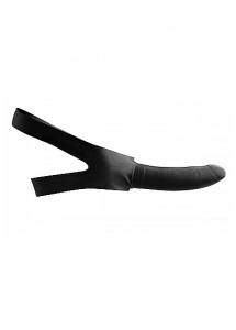 XR Brands Master Series - KNEBEL do ust z dildo 