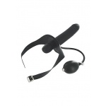 XR Brands Master Series - KNEBEL z DILDO pompowany