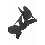 XR Brands Master Series - MASKA pies bondage BDSM Neoprenowa z językiem