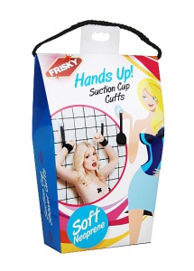 XR Brands - Mocne KAJDANKI do BONDAGE rzepy Hands Up! 