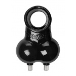 XR Brands - Nakładka na penisa z jądrami do ELEKTROSEKSU