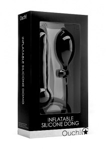 Ouch - powiększające Pompowane DMUCHANE DILDO 15,7cm