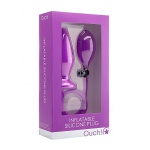 Ouch! - PLUG analny wtyczka POMPOWANA 12cm