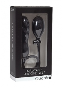 Ouch! - Dildo analne POMPOWANA 14cm