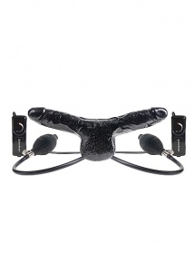 XR BRANDS - PODWÓJNE DILDO powiększające dmuchane