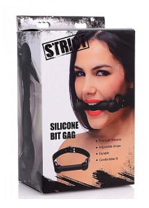 XR BRANDS STRICT - klasyczny KNEBEL do ust SILIKON