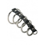 XR BRANDS STRICT - PIERŚCIENIE na penisa BONDAGE