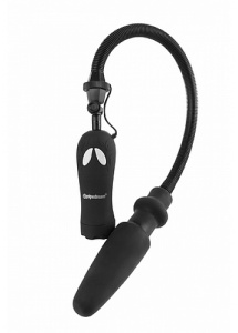 XR BRANDS - Wibrujący silikonowy PLUG 