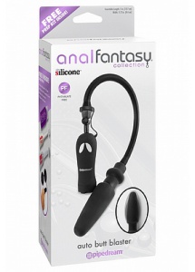 XR BRANDS - Wibrujący silikonowy PLUG 