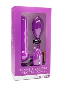 Ouch!  - Zdalnie sterowany wibrator pompowany - Inflatable Vibrating
