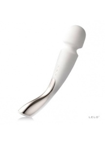 Wodoodporny masażer Lelo - Smart Wand Large Ivory Kość Słoniowa duży