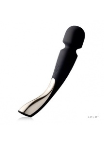 Wodoodporny masażer Lelo - Smart Wand Large Black czarny duży