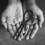 Zacisk erekcyjny lasso - Velv'Or Rooster Ragnar Lasso Design Cock Ring Czarny