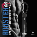 Zacisk erekcyjny lasso - Velv'Or Rooster Ragnar Lasso Design Cock Ring Czarny