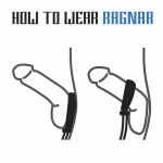 Zacisk erekcyjny lasso - Velv'Or Rooster Ragnar Lasso Design Cock Ring Brązowy