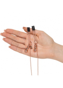 Zaciski na sutki i łechtaczkę - Fifty Shades of Grey Freed Nipple & Clitoral Chain 