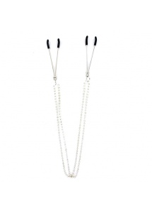 Zaciski na sutki ozdobne - Sportsheets Midnight Bling Nipple Clips  