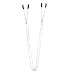 Zaciski na sutki ozdobne - Sportsheets Midnight Bling Nipple Clips  