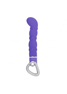 Zakręcony wibrator do punktu G - Closet Collection Ellie G Twist Vibrator Purple 