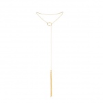 Zawieszka naszyjnik - Bijoux Indiscrets Magnifique Tickler Pendant Złoty