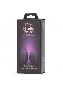 Zdalnie sterowane jajeczko - Fifty Shades of Grey Freed Rechargeable Remote Control Love Egg 