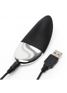 Zdalnie sterowany masażer łechtaczki do majteczek - Fifty Shades of Grey  Relentless Vibrations Remote Control Panty Vibe  