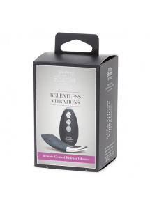 Zdalnie sterowany masażer łechtaczki do majteczek - Fifty Shades of Grey  Relentless Vibrations Remote Control Panty Vibe  