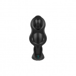 Zdalnie sterowany masażer prostaty z pierścieniami na penisa i jądra - Nexus Revo Embrace Waterproof Remote Control Rotating Prostate Massager   