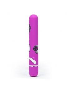 Ozdobiony wibrator klasyczny - Tokidoki Classic Vibrator  Purple Snake Woman