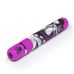 Ozdobiony wibrator klasyczny - Tokidoki Classic Vibrator  Purple Snake Woman