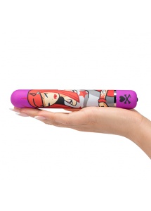 Ozdobiony wibrator klasyczny - Tokidoki Classic Vibrator  Purple Devil Woman