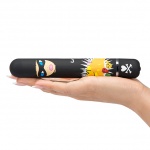 Ozdobiony wibrator klasyczny - Tokidoki Classic Vibrator  Black Robber Woman