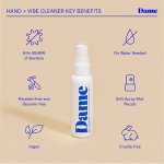 Żel czyszczący do akcesoriów i rąk - Dame Products Hand & Vibe Cleaner 60 ml  
