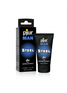 Żel dla mężczyzn, z wyciągiem z papryki - Pjur Man Steel Gel 50 ml 