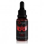 Żel krople orgazmowe jadalne dla kobiet - Orgie Orgasm Drops Kissable Clitoral Arousal 30 ml   