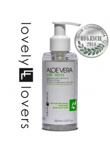 Żel nawilżający z aloesem - Lovely Lovers ALOE VERA Lube 150ml