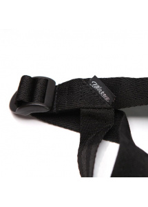 Zestaw dildo uprząż strap-on - Tantus Bend Over Intermediate Harness Kit   Czarny