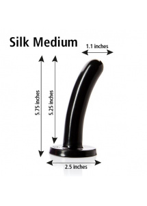 Zestaw dildo uprząż strap-on - Tantus Bend Over Intermediate Harness Kit   Czarny