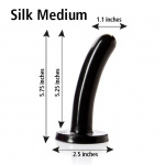 Zestaw dildo uprząż strap-on - Tantus Bend Over Intermediate Harness Kit   Czarny