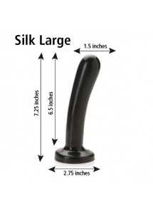 Zestaw dildo uprząż strap-on - Tantus Bend Over Intermediate Harness Kit   Czarny