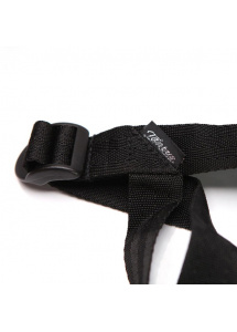 Zestaw dildo uprząż strap-on - Tantus Bend Over Intermediate Harness Kit   Fioletowy