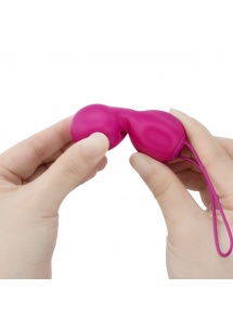 Zestaw podwójny do ćwiczeń mięśni kegla - Nomi Tang IntiMate Kegel Set Plus   Czerwony