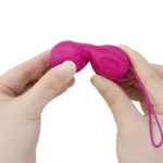 Zestaw podwójny do ćwiczeń mięśni kegla - Nomi Tang IntiMate Kegel Set Plus   Czerwony
